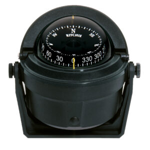 RITCHIE B-81 VOYAGER COMPASS BRACKET MOUNT - BLACK