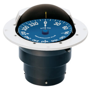 RITCHIE SS-5000W SUPERSPORT COMPASS FLUSH MOUNT - WHITE
