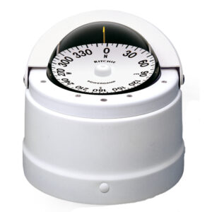 RITCHIE DNW-200 NAVIGATOR COMPASS BINNACLE MOUNT - WHITE
