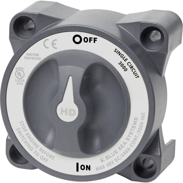 BLUE SEA 3000 BATTERY SWITCH HD ON/OFF