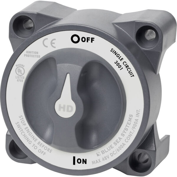 BLUE SEA 3001 BATTERY SWITCH HD ON/OFF AFD