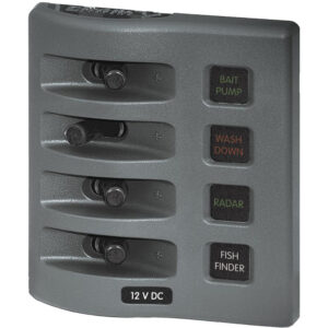 BLUE SEA 4304 WEATHERDECK PANEL 12VDC