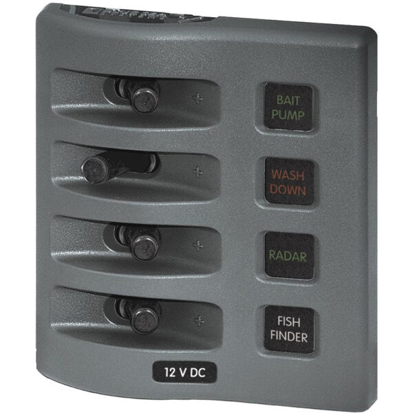 BLUE SEA 4304 WEATHERDECK PANEL 12VDC