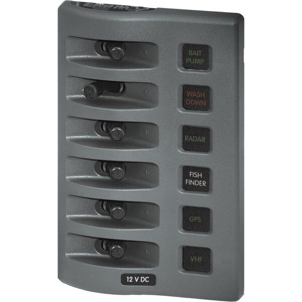 BLUE SEA 4306 WEATHERDECK PANEL 12VDC