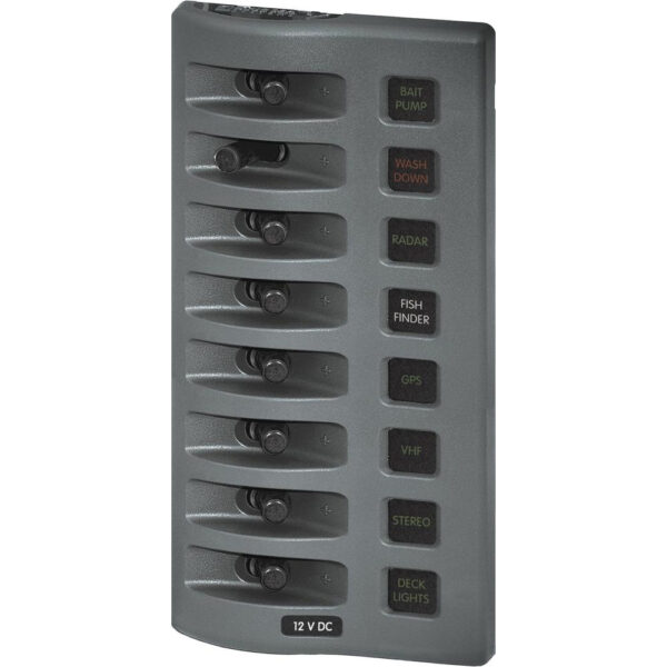 BLUE SEA 4308 WEATHERDECK PANEL 12VDC