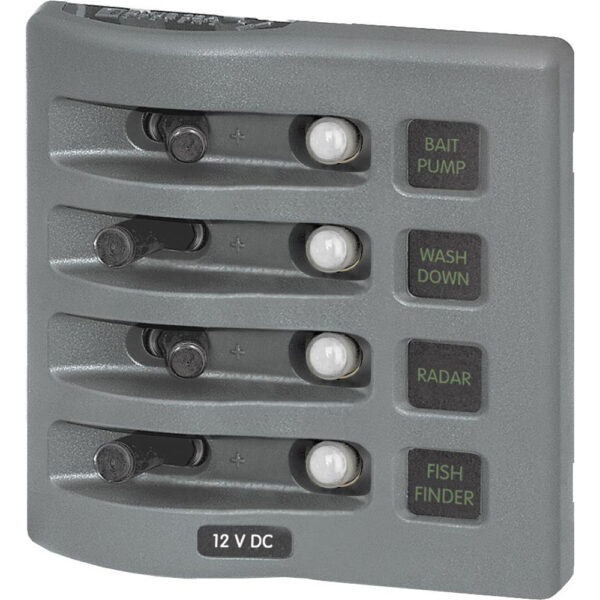 BLUE SEA 4374 WEATHERDECK PANEL 12VDC