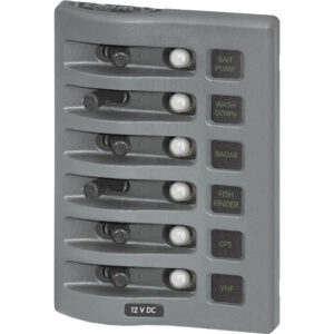 BLUE SEA 4376 WEATHERDECK PANEL 12VDC