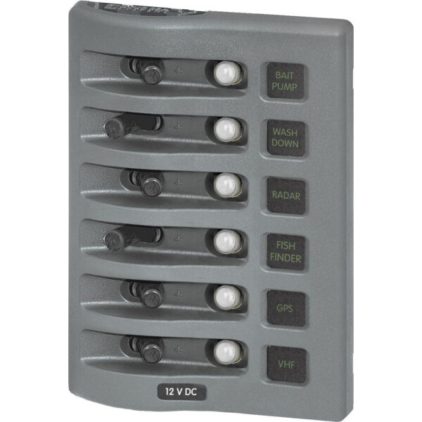 BLUE SEA 4376 WEATHERDECK PANEL 12VDC