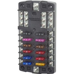BLUE SEA 5031 FUSE BLOCK SCREW TERM BLADE