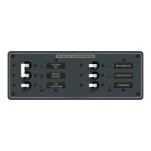 BLUE SEA 8099 BREAKER PANEL 120VAC 6 POS