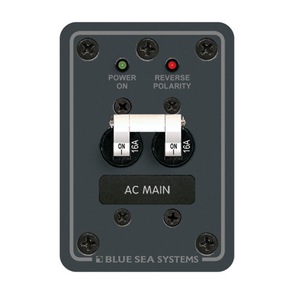 BLUE SEA 8177 BREAKER PANEL 230VAC MAIN