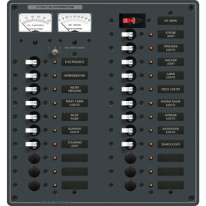 BLUE SEA 8380 BREAKER PANEL DC 22 POS MAIN