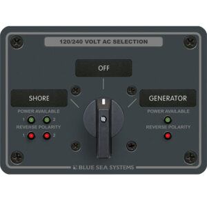 BLUE SEA 8386 AC ROTARY PANEL