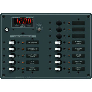BLUE SEA 8403 BREAKER PANEL DC 13 POS