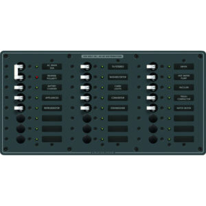 BLUE SEA 8465 BREAKER PANEL 120VAC 24 POS