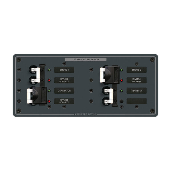 BLUE SEA 8498 BREAKER PANEL 120VAC SOURCE