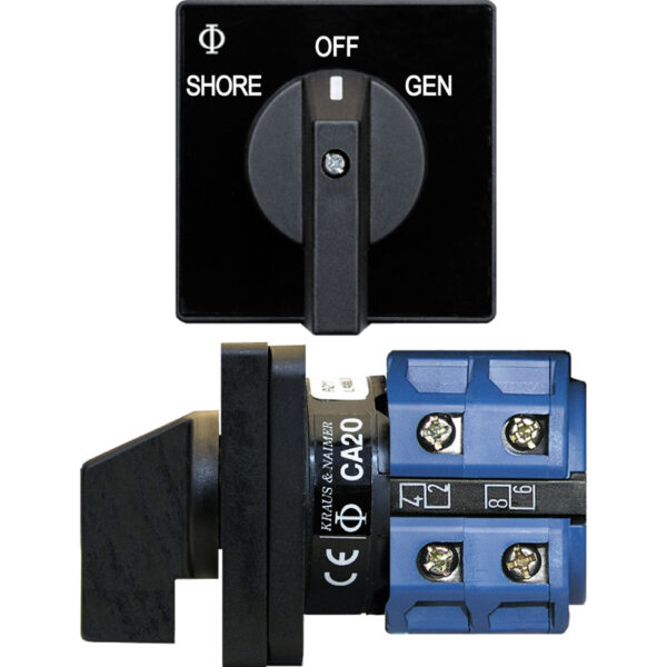 BLUE SEA 9009 SWITCH AC 120VAC 32A OFF +2