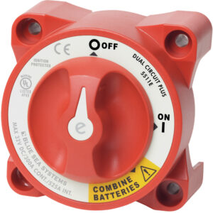 BLUE SEA 5511E BATTERY SWITCH E
