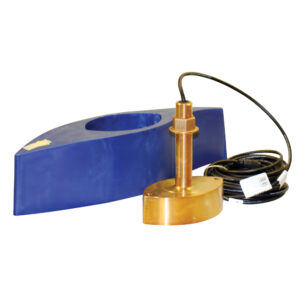 FURUNO 1KW BRONZE THRU HULL W/ TEMP AND HS FAIRING BLOCK
