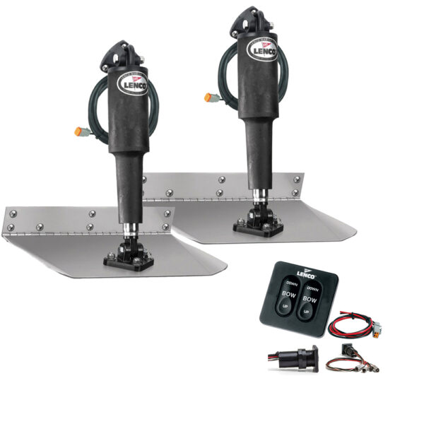 LENCO 9"X12" TRIM TAB KIT W/  TACTILE SWITCH