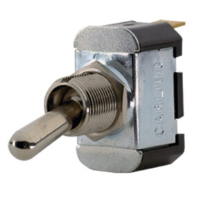 PANELTRONICS SWITCH SPST METAL BAT HANDLE OFF/(ON) TOGGLE
