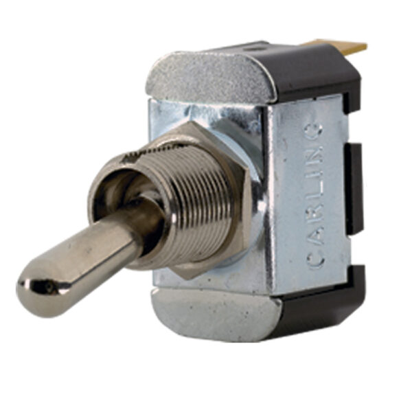 PANELTRONICS SWITCH SPST METAL BAT HANDLE OFF/(ON) TOGGLE