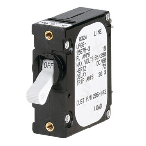 PANELTRONICS BREAKER 25 AMPS SINGLE POLE A-FRAME MAGNETIC