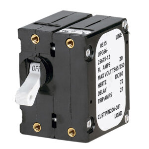 PANELTRONICS BREAKER 20 AMPS DOUBLE POLE A-FRAME MAGNETIC