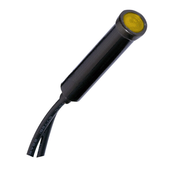 PANELTRONICS INCANDESCENT INDICATOR 5/16 INCH 12VDC AMBR