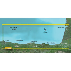 GARMIN VEU485S FUENTERRABIA TO GIJON BLUECHART G3 VISION