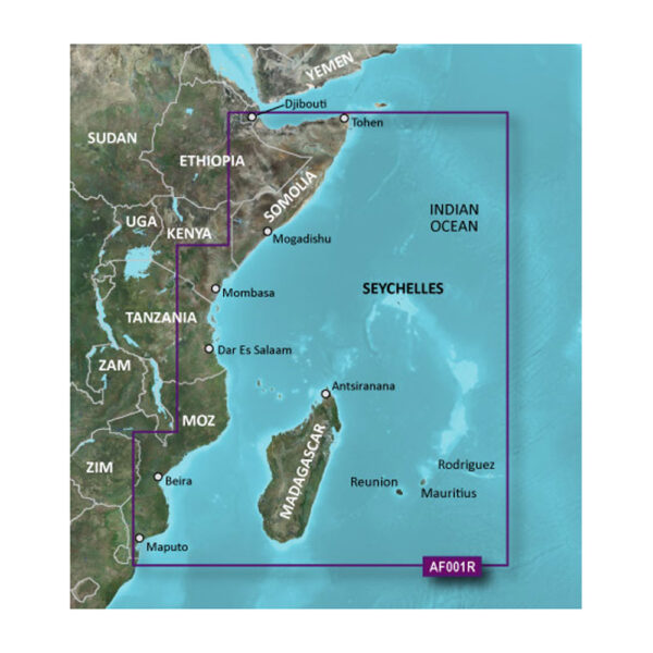 GARMIN VAF001R EASTERN AFRICA G3 VISION SD