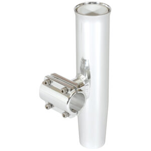 LEE'S CLAMP-ON ROD HOLDER SLVR ALUM HORIZONTAL PIPE SIZE #4