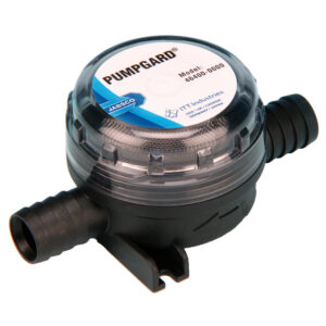 JABSCO PUMPGARD LOW PROFILE INLINE STRAINER 3/4" ID HOSE