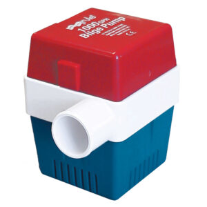 RULE 1000 GPH NON AUTOMATIC  SQUARE BILGE PUMP 1-1/8" OUT