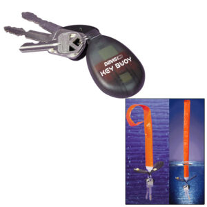 DAVIS KEY BUOY SELF-INFLATING KEY FOB NEVER LOSE YOUR KEYS!