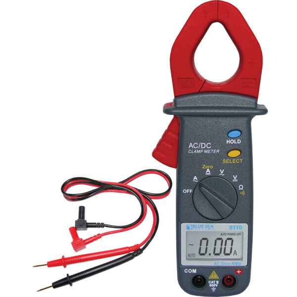 BLUE SEA 8110 MINI CLAMP  MULTIMETER AC/DC 600V 400A