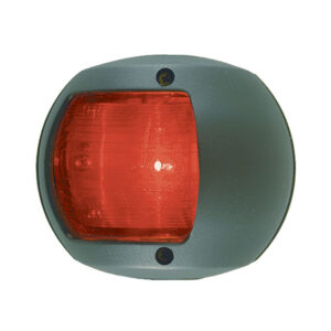PERKO LED SIDE LIGHT 12V RED W/ BLACK PLASTIC