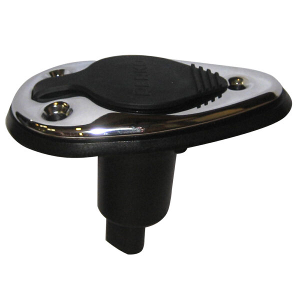 PERKO PLUG BASE ONLY 2 PIN STAINLESS STEEL