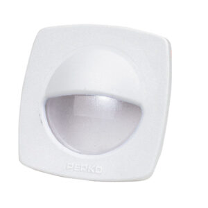 PERKO LED UTILITY LIGHT W/ WHITE SNAP ON FRONT COVER