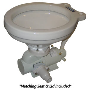 RARITAN CROWN HEAD HOUSEHOLD WHITE STRAIGHT DISCH 12VDC CD