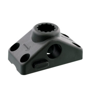 SCOTTY LOCKING SIDE/DECK MOUNTING BRACKET BLACK
