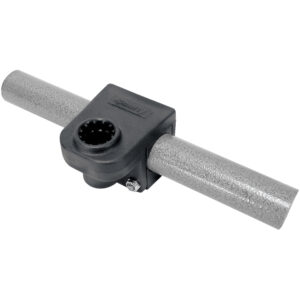 SCOTTY RAIL MOUNTING ADAPTER BLACK 1-1/4 SQUARE OR ROUND