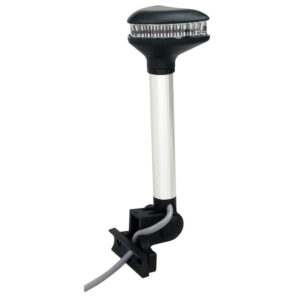PERKO STEALTH LED ALL ROUND LED LIGHT BLACK TOWER/ARCH MNT