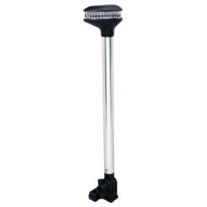 PERKO STEALTH LED ALL ROUND BLACK FOLD-DOWN HORIZ MOUNT
