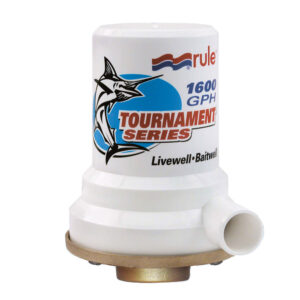 RULE TOURNAMENT SERIES BRONZE  BASE 1600 LIVEWELL PUMP
