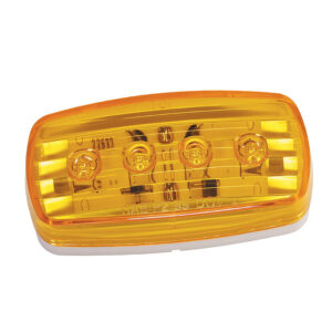 WESBAR LED CLEARANCE-SIDE MRKR LIGHT AMBER #58 NO PIGTAIL