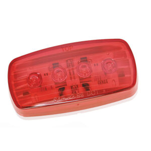 WESBAR LED CLEARANCE-SIDE MRKR LIGHT RED #58 NO PIGTAIL
