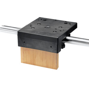 SCOTTY 1027 RAIL MOUNT FITS UP TO 1 1/2" ROUND RAIL