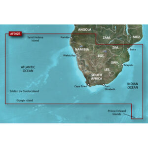 GARMIN BLUECHART G3 HXAF002R  SOUTH AFRICA MICROSD & SD