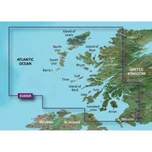 GARMIN BLUECHART G3 HXEU006R  SCOTLAND WEST COAST MICROSD